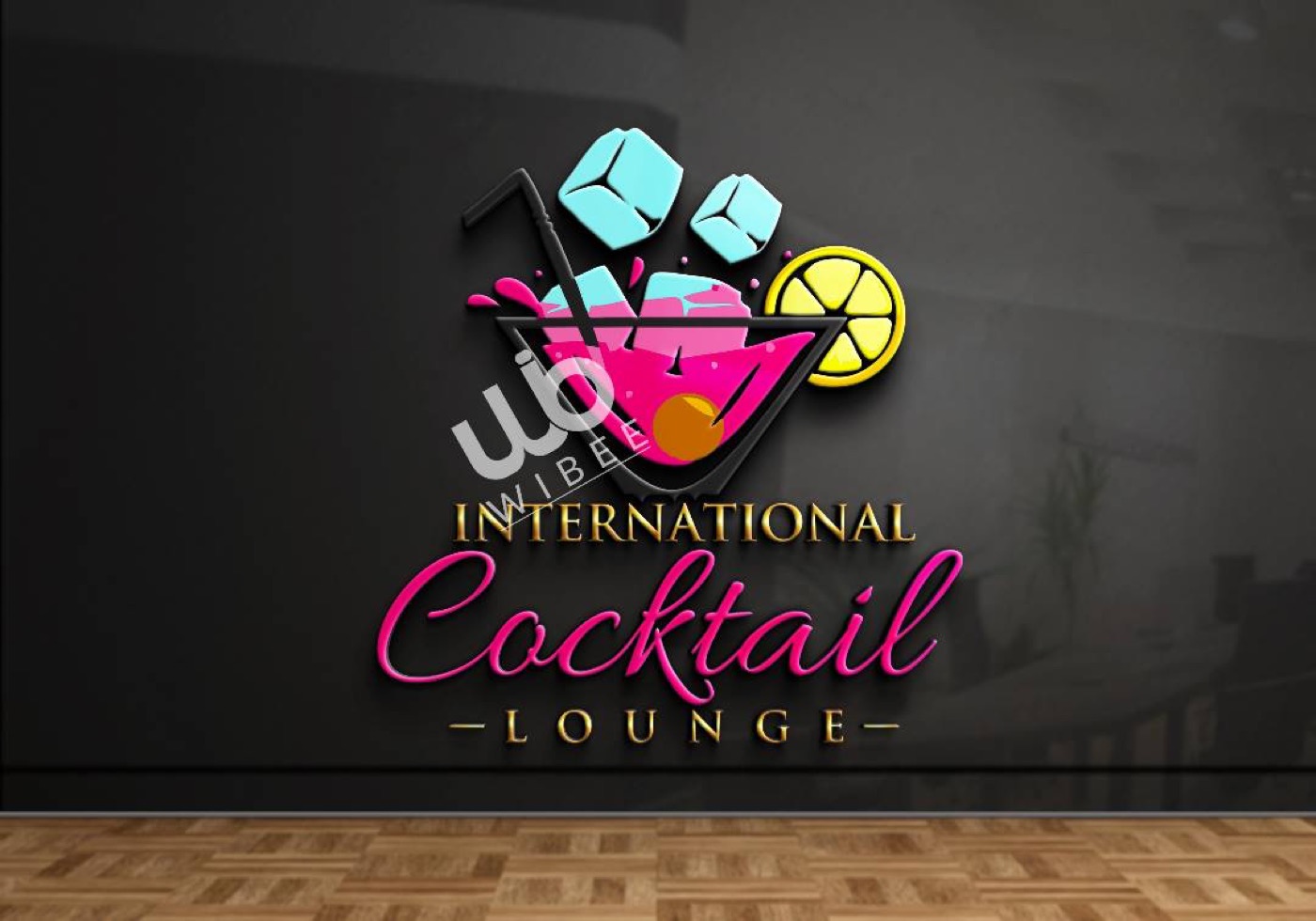 International Cocktail Lounge — Logo & Mascot