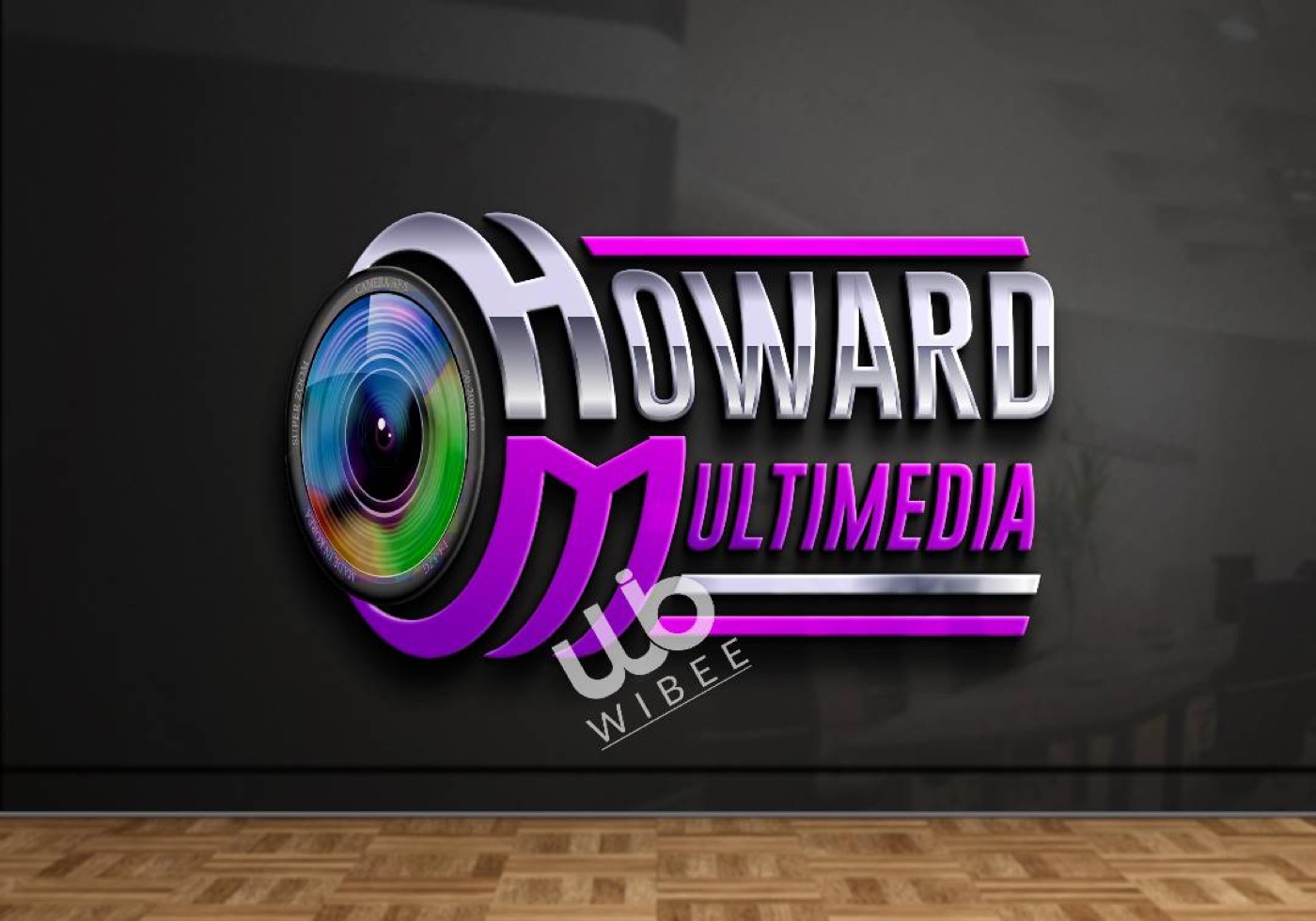 Howard Multimedia — 3D Logo